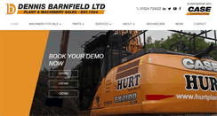 Desktop Screenshot of dennisbarnfield.co.uk